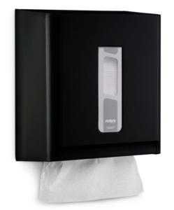 Dispenser Interfolhas P/Papel Toalha 1/3 Dobras, Preto, Street, NOBRE