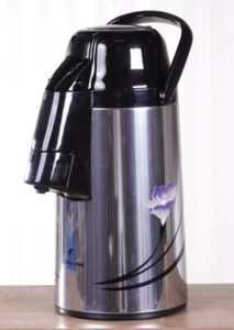 Garrafa Térmica Pressão 3L, Inox, BENE CASA