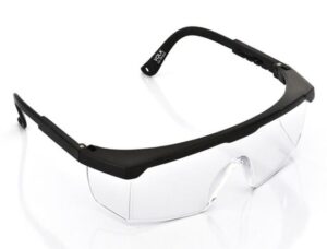 Oculos De Segurança VVision100, Lente Transparente Antirrisco, VOLK