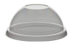 Tampa PP 79mm Bolha, S/Furo, (P/Copo 300ml e 330ml PP), CRISTALCOPO