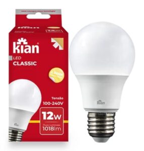 Lampada Led Classic Bulbo Amarela 12w (75w/20w) Biv, KIAN