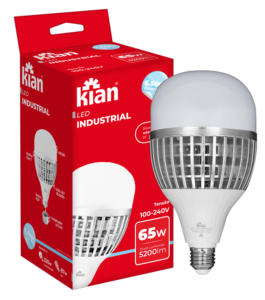 Lampada Led Industrial Bulbo 65w (320w/87w) Biv, KIAN