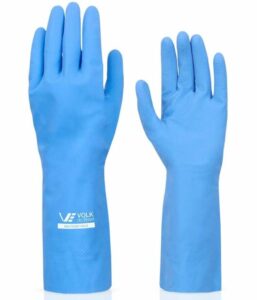 Luva Látex Multiuso Azul, Tam. G, VOLK
